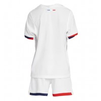 Camiseta Paris Saint-Germain Segunda Equipación Replica 2024-25 para niños mangas cortas (+ Pantalones cortos)